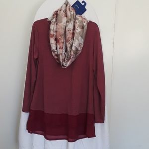 Stylish top for casual or dressy, can be a great gift for a special woman